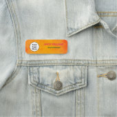 カスタムロゴ従業員の磁気ピンまたは安全ピン 名札 (インサイチュ)