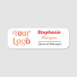 カスタムロゴ従業員の磁気ピンまたは安全ピン 名札