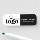 カスタムロゴ従業員の磁気ピンまたは安全ピン 名札 (インサイチュ)