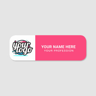 カスタムロゴ従業員の磁気ピンまたは安全ピン 名札