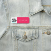 カスタムロゴ従業員の磁気ピンまたは安全ピン 名札 (インサイチュ)