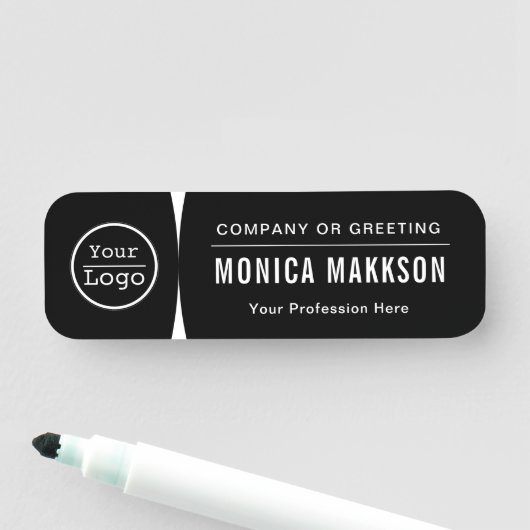 カスタムロゴ従業員の磁気ピンまたは安全ピン 名札 (インサイチュ)