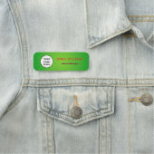 カスタムロゴ従業員の磁気ピンまたは安全ピン 名札 (インサイチュ)