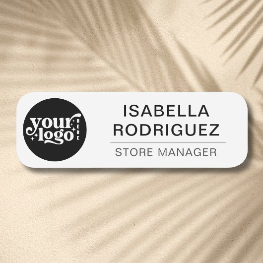 カスタムロゴ従業員の磁気ピンまたは安全ピン 名札