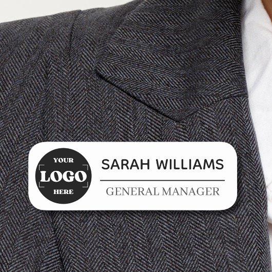 カスタムロゴ従業員の磁気ピンまたは安全ピン 名札