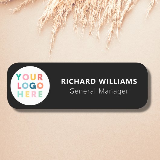 カスタムロゴ従業員の磁気ピンまたは安全ピン 名札