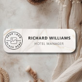 カスタムロゴ従業員の磁気ピンまたは安全ピン 名札