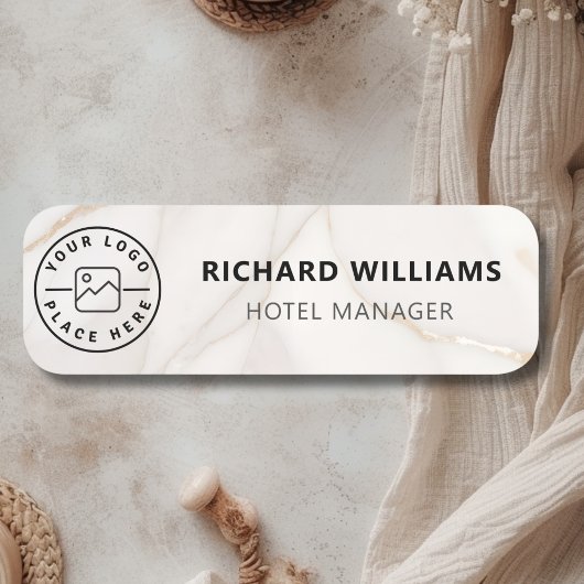 カスタムロゴ従業員の磁気ピンまたは安全ピン 名札