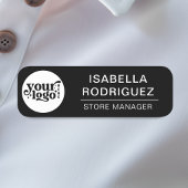 カスタムロゴ従業員の磁気ピンまたは安全ピン 名札