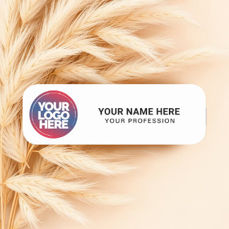 カスタムロゴ従業員の磁気ピンまたは安全ピン 名札