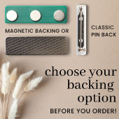 カスタムロゴ従業員の磁気ピンまたは安全ピン 名札