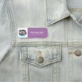 カスタムロゴ従業員の磁気ピンまたは安全ピン 名札 (インサイチュ)