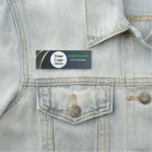 カスタムロゴ従業員の磁気ピンまたは安全ピン 名札 (インサイチュ)