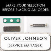 カスタムロゴ従業員の磁気安全ピンフェイク金ゴールド 名札