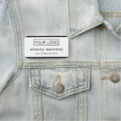 カスタムロゴ従業員の磁気 名札 (インサイチュ)