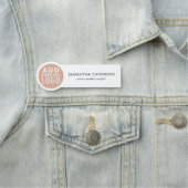 カスタムロゴ従業員の磁気 名札 (インサイチュ)