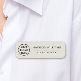 カスタムロゴ従業員の磁気 名札
