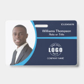 カスタムロゴ従業員ブ企業のルー バッジ (正面)