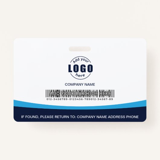 カスタムロゴ従業員ブ企業のルー バッジ (裏面)