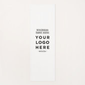 カスタムロゴ手作りWebサイト任意の色 ヨガマット (正面)