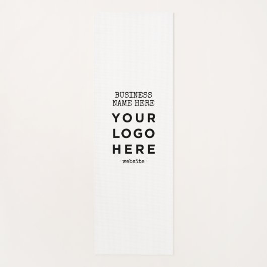 カスタムロゴ手作りWebサイト任意の色 ヨガマット (正面)