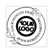 カスタムロゴ手製素朴ゴム印 ラバースタンプ (インプリント)