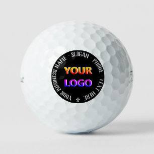 カスタムロゴ文字スタンプGolf Balls Choose Colors ゴルフボール