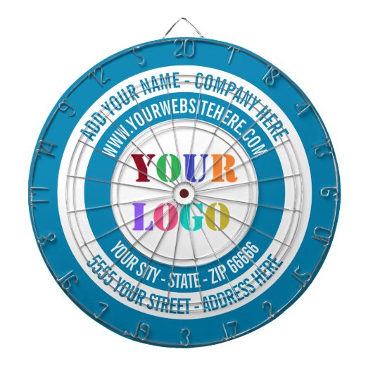 カスタムロゴ文字ダーツボード色の選択 ダーツボード (正面)