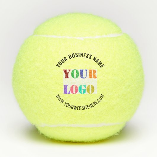 カスタムロゴ文字パーソナライズされたテニスボール テニスボール (正面)