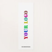 カスタムロゴ文字ヨガパーソナライズされたマット ヨガマット (裏面)