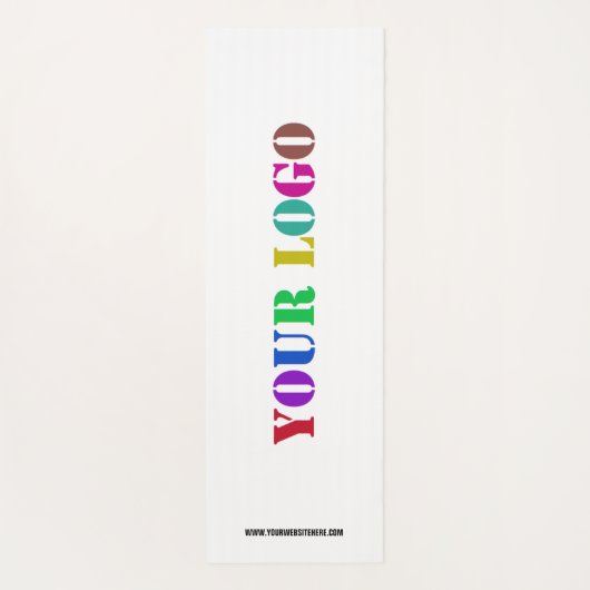 カスタムロゴ文字ヨガパーソナライズされたマット ヨガマット (裏面)