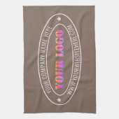 カスタムロゴ文字会社キッチンタオル キッチンタオル (縦)