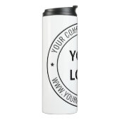 カスタムロゴ文字会社サーマルタンブラー タンブラー (回転左)