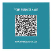 カスタムロゴ文字QRコードプロモーションキューブテンプレート フォトキューブ (右)