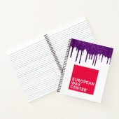 カスタムロゴ業務グリッター ノートブック (内部)