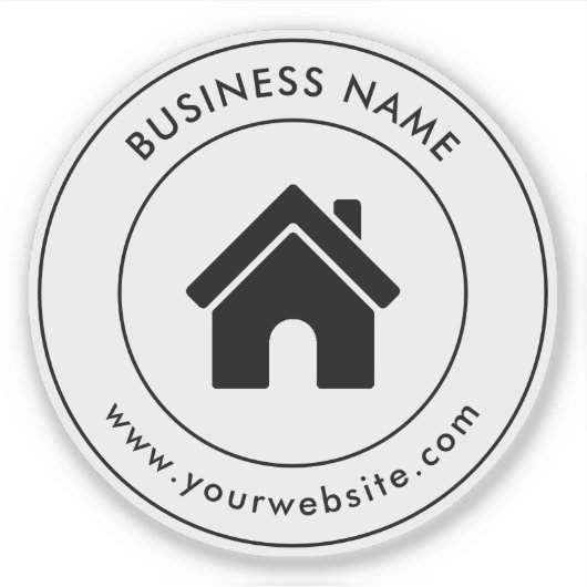 カスタムロゴ画像文字多用途コンター シール (正面)