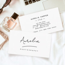 カスタムロゴ署名ミニマルモダンリストソーシャル