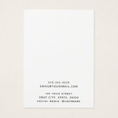 カスタムロゴ薄い黒のイヤリング縁どディスプレイ・カード (裏面)