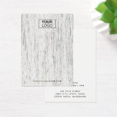 カスタムロゴ薄灰色の木製イヤリング表示カード (デスク)