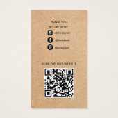 カスタムロゴ衣料品ラベル価格ラベル (裏面)