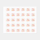 カスタムロゴ製品と衣類 ラベル (シート)