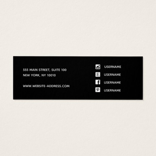 カスタムロゴ追加スタッドイヤリング表示 (裏面)