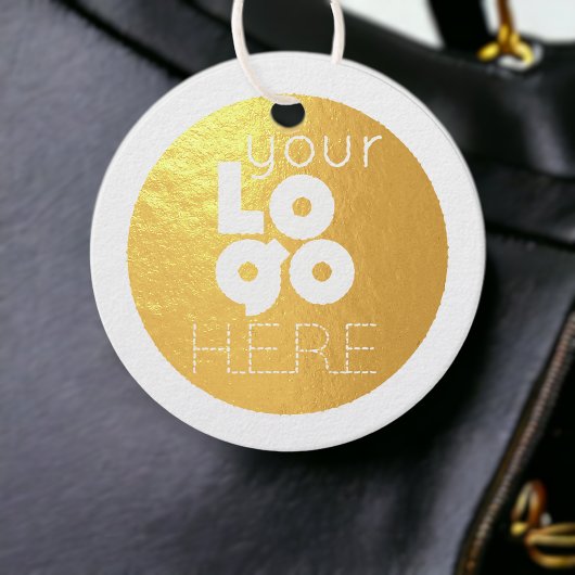 カスタムロゴ金ゴールド又は銀箔ハングタグ フェイバータグ