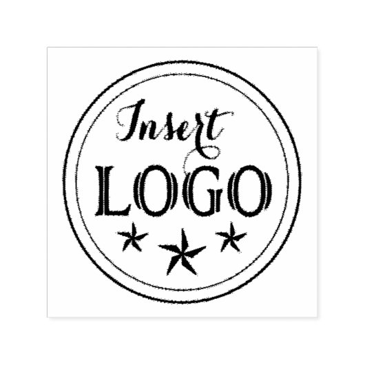 カスタムロゴ1.5インチスクエア セルフインキングスタンプ (デザイン)