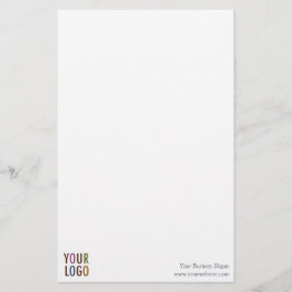 カスタムロゴ5.5インチx 8.5インチのひな形ノート紙 便箋