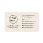 カスタムロゴ ウェブサイト SNS モダンミニマル