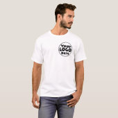 カスタムロゴ オリジナルTシャツ – オーダーメイド Tシャツ (正面フル)