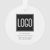 カスタムロゴ オーナメント (正面)