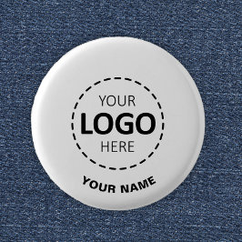 カスタムロゴ、カスタム文字、白い従業員ボタン 缶バッジ