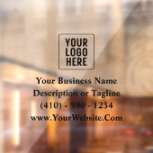 カスタムロゴ カービジネス 広告 マーケティング ウィンドウサイン (シート2)